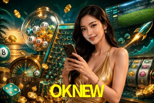 Página principal de OKNEW Casino con juegos en vivo y tragamonedas para México